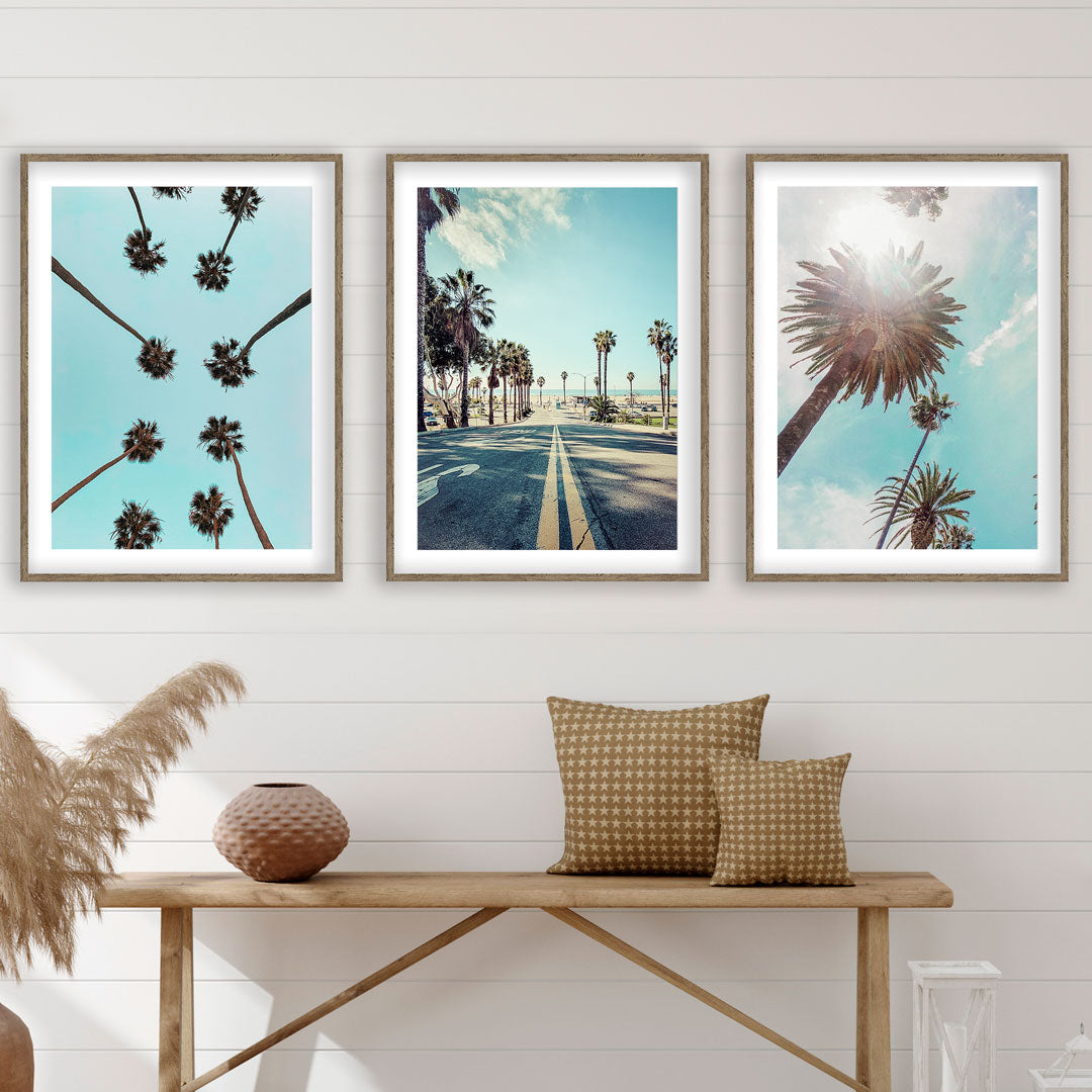 Summer Sonne Kalifornien Poster Set 2 | Reframed